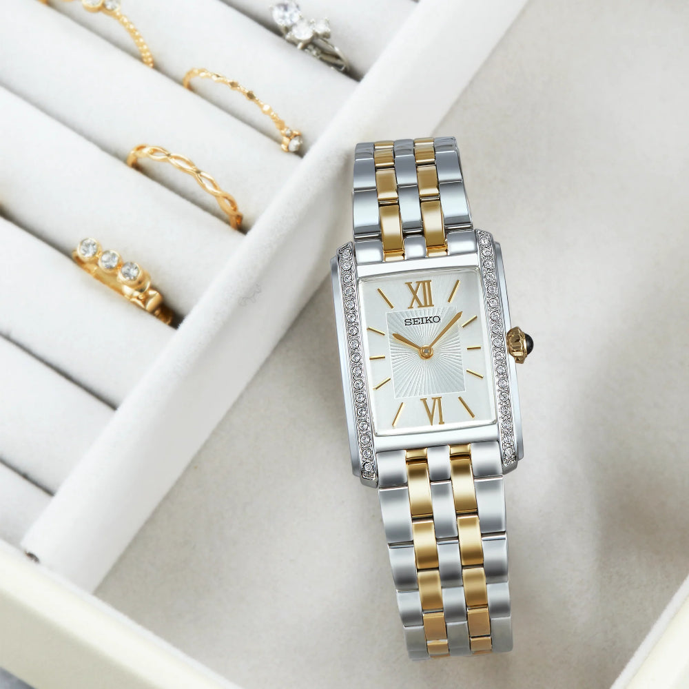 Seiko Essentials Collection Two-Tone Quartz Watch