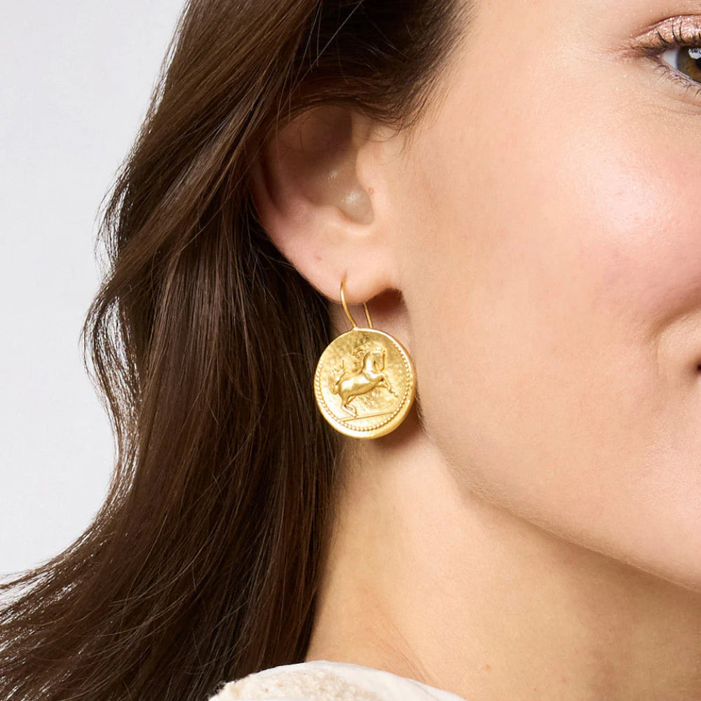 Julie Vos Saratoga Horse Earrings