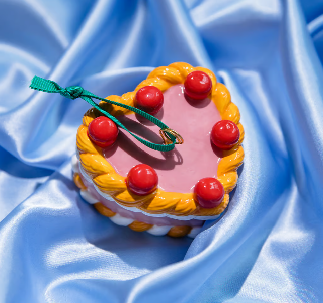 Ban.do Heart Cake Ornament