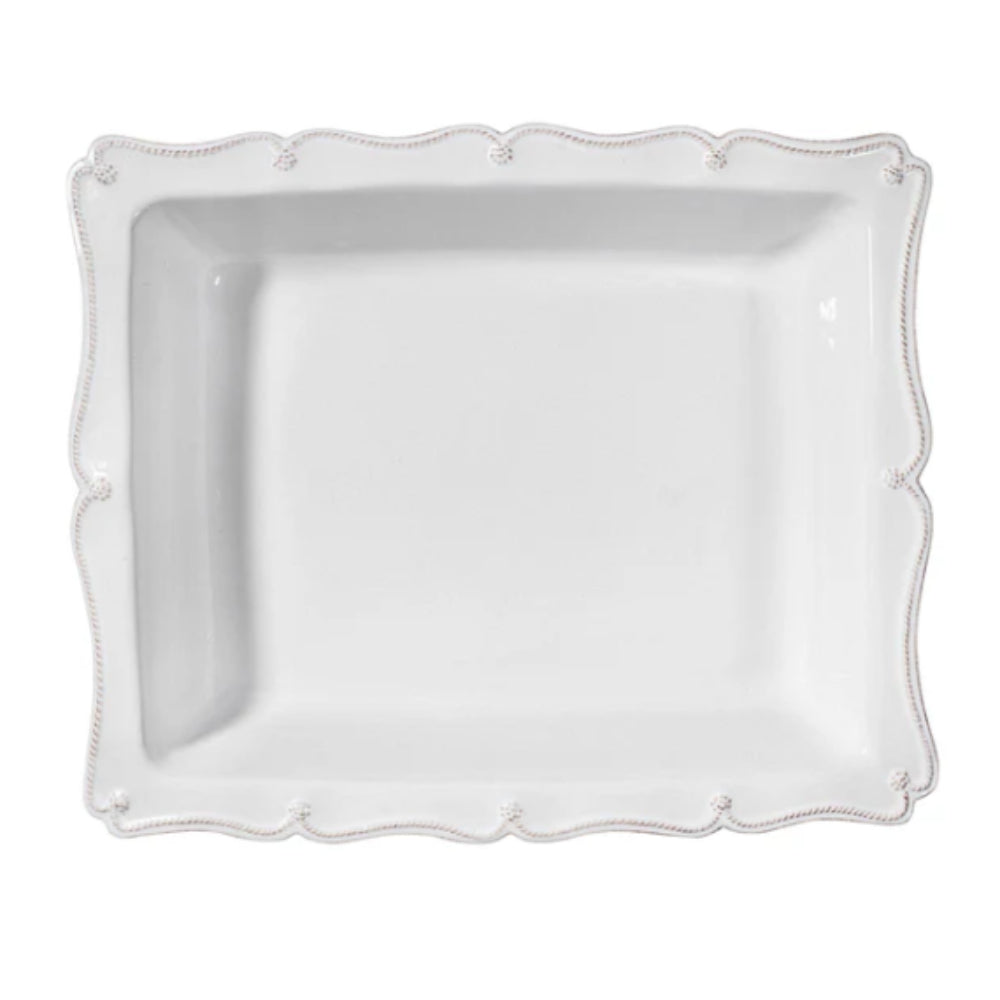 Berry & Thread Whitewash Rectangular Baker - By Juliska main image 1