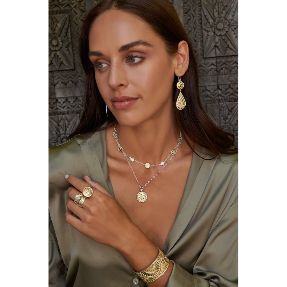 Anna Beck Classic Round Flower Necklace