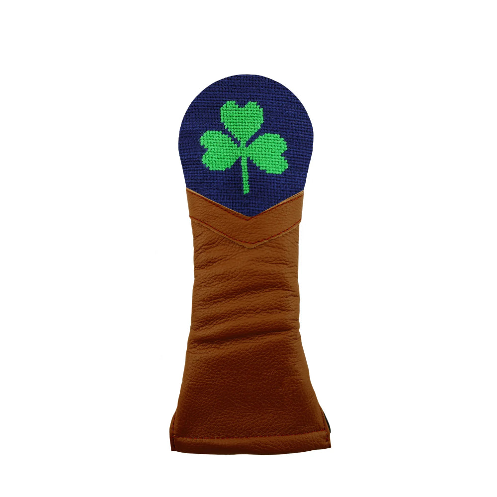Smathers & Branson Dark Navy Chestnut Leather Hybrid Head Cover