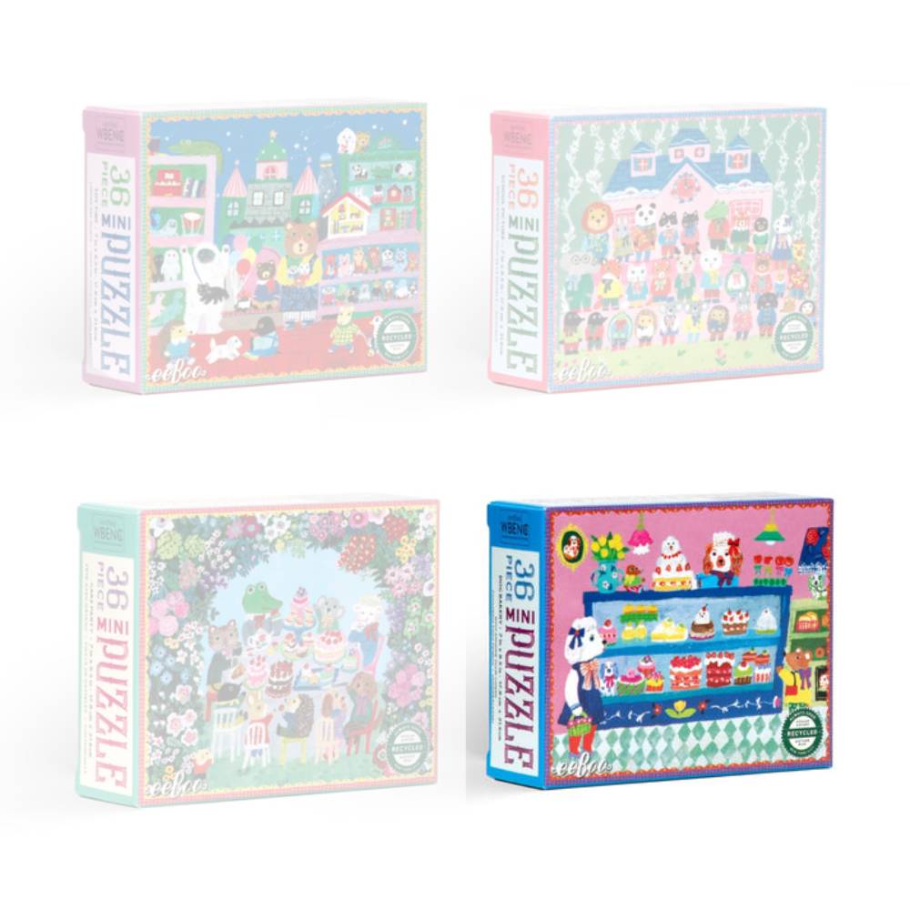 Eeboo Yumi's Mini Puzzles