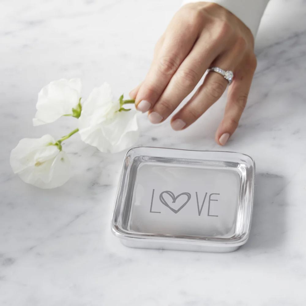 Mariposa Love Signature Square Tray