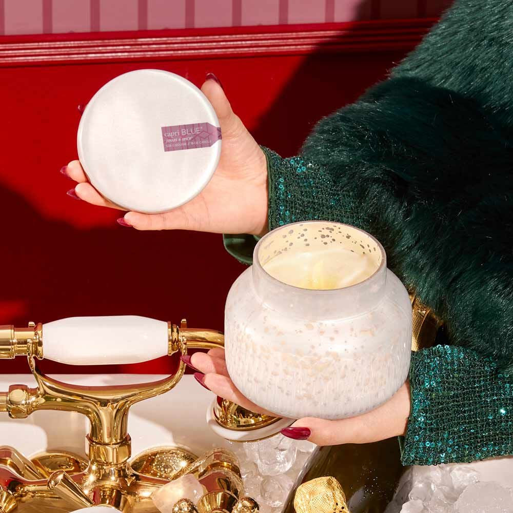 Capri Blue Holiday Mercury Signature Jar Candle, 19oz