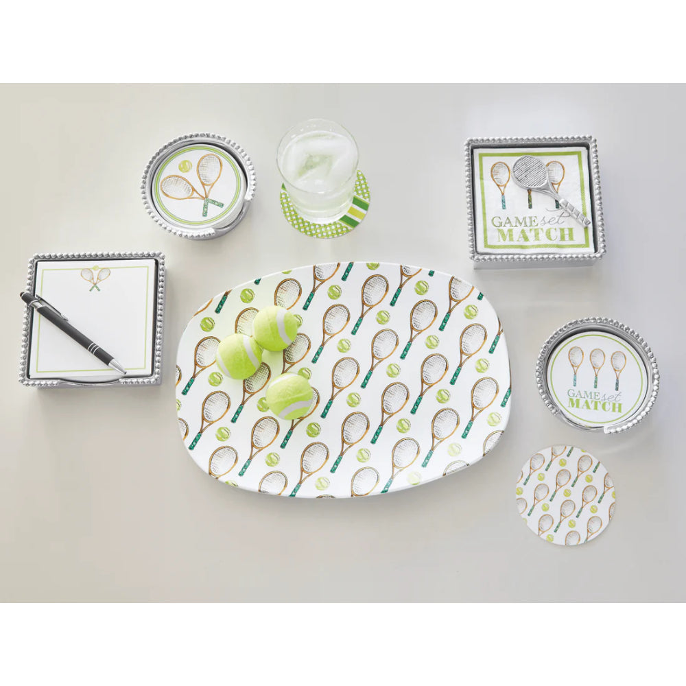 Mariposa Tennis Racquet Platter