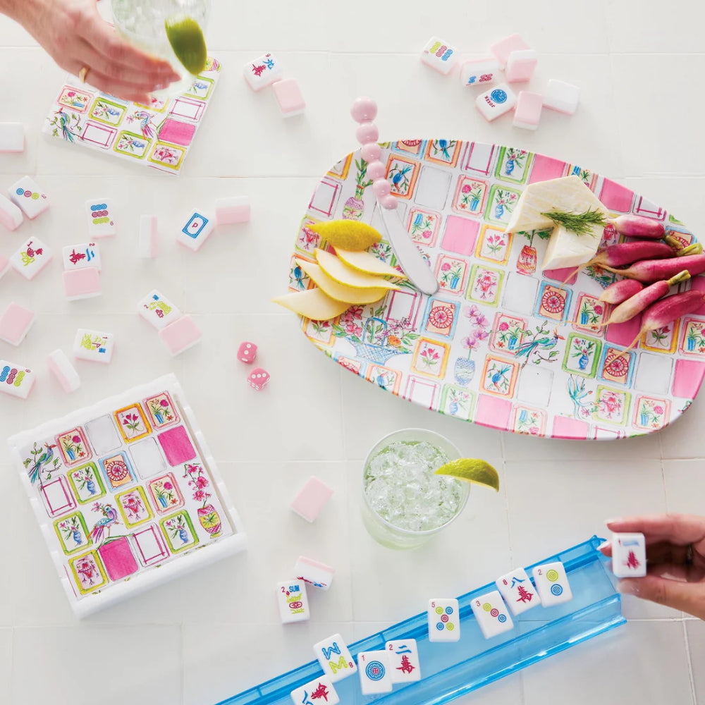 Mariposa Mahjong Tile Platter