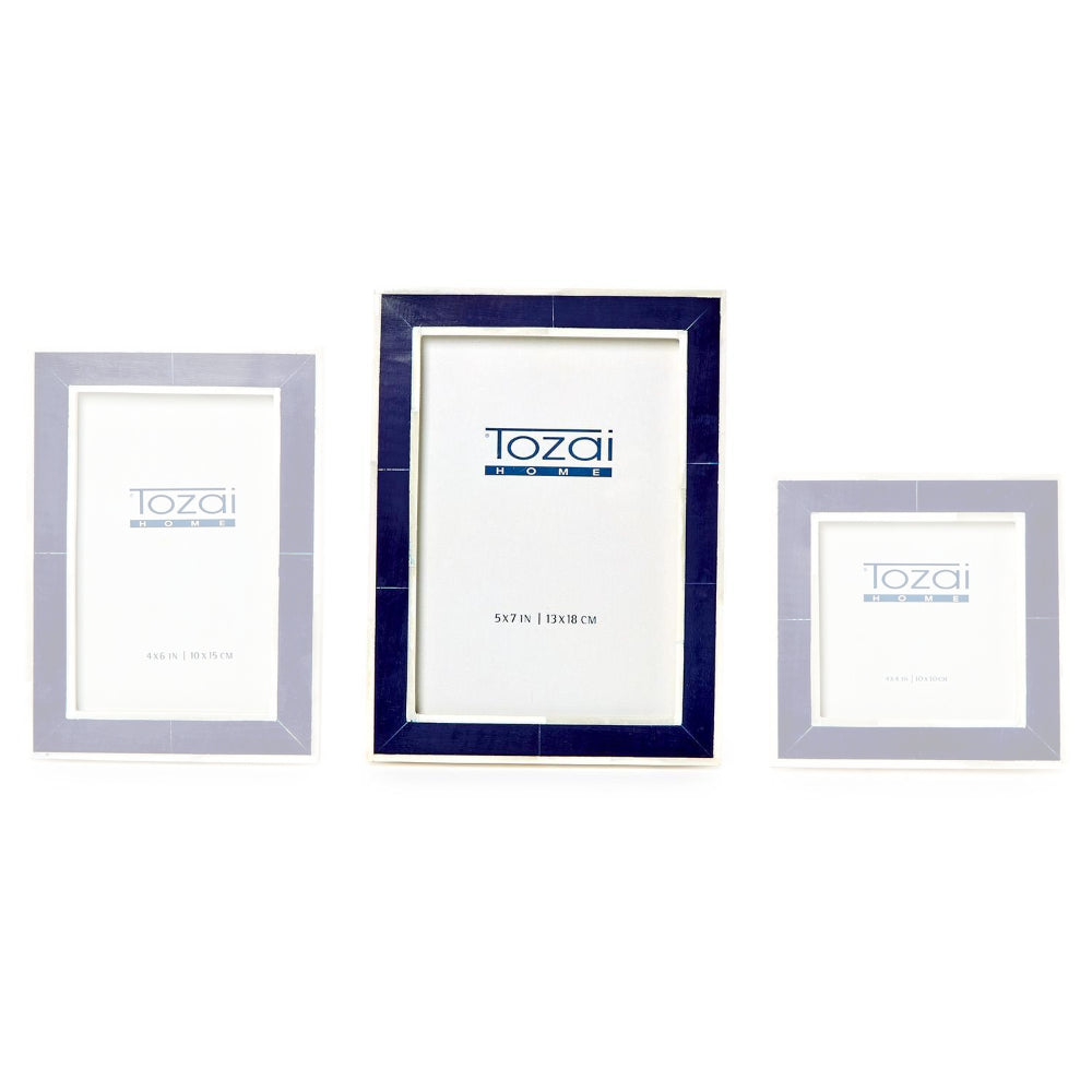 Two's Company The Savoy Navy Photo Frame