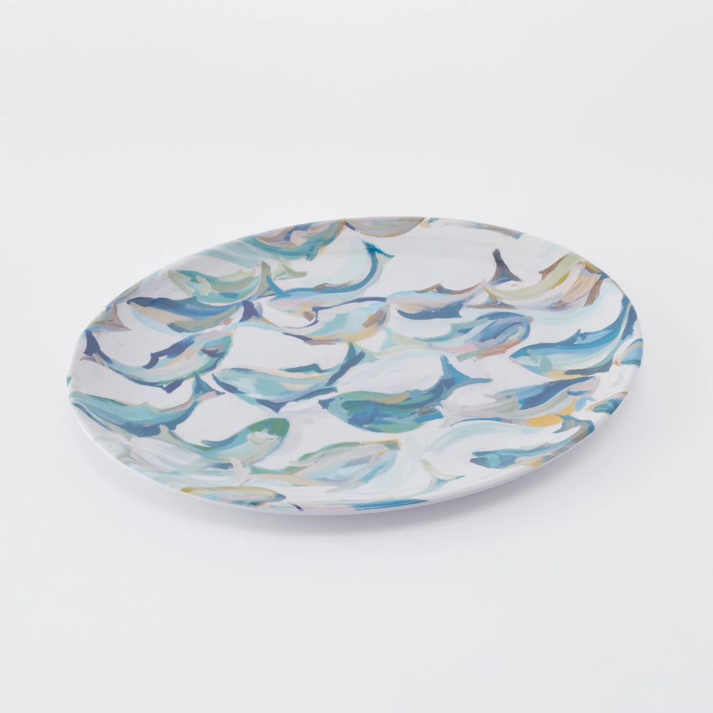 Kim Hovell Melamine Platter - Deep Dive