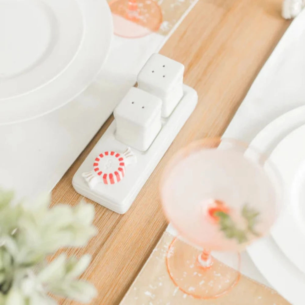 Nora Fleming Pinstripes Salt & Pepper Shaker