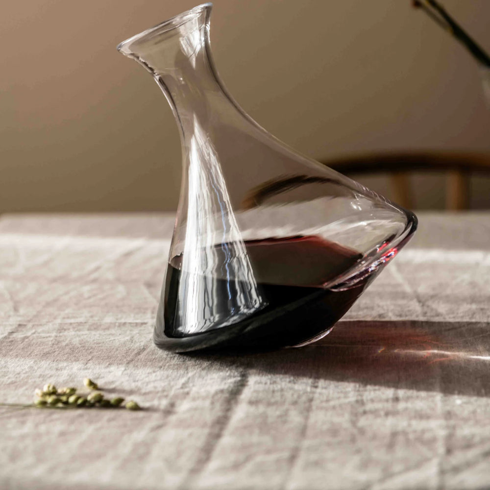 Simon Pearce Walden Rolling Wine Decanter