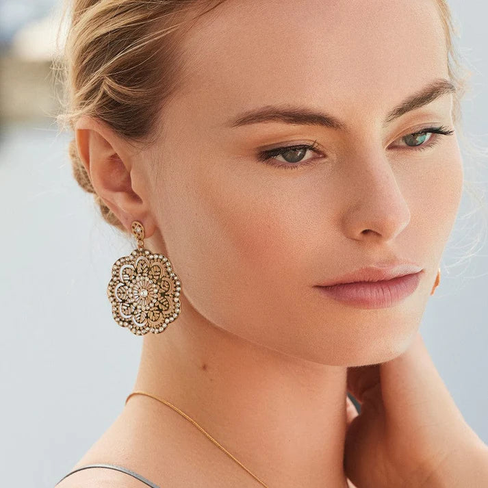 Brighton Bella Lace Post Drop Earrings