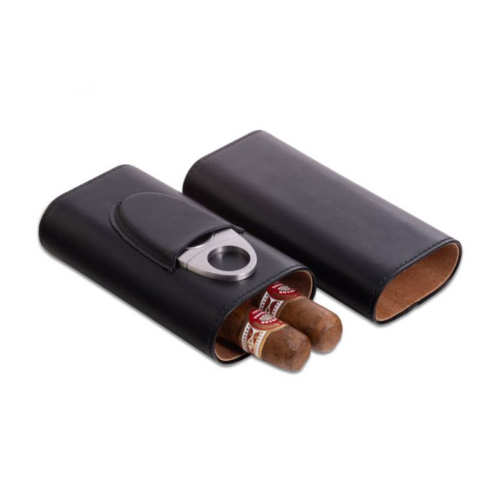 BeyBerk Richie Cigar Case Black