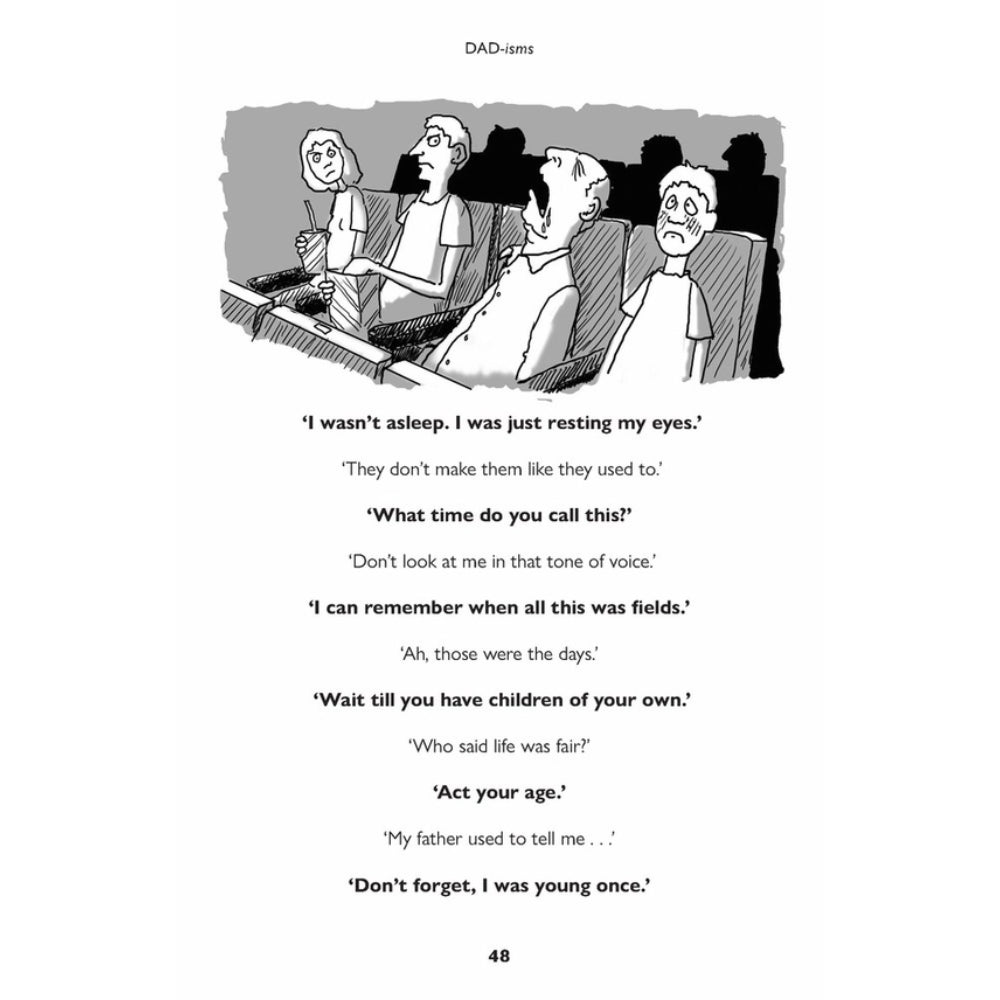 Dad-Isms Adult Humor Book