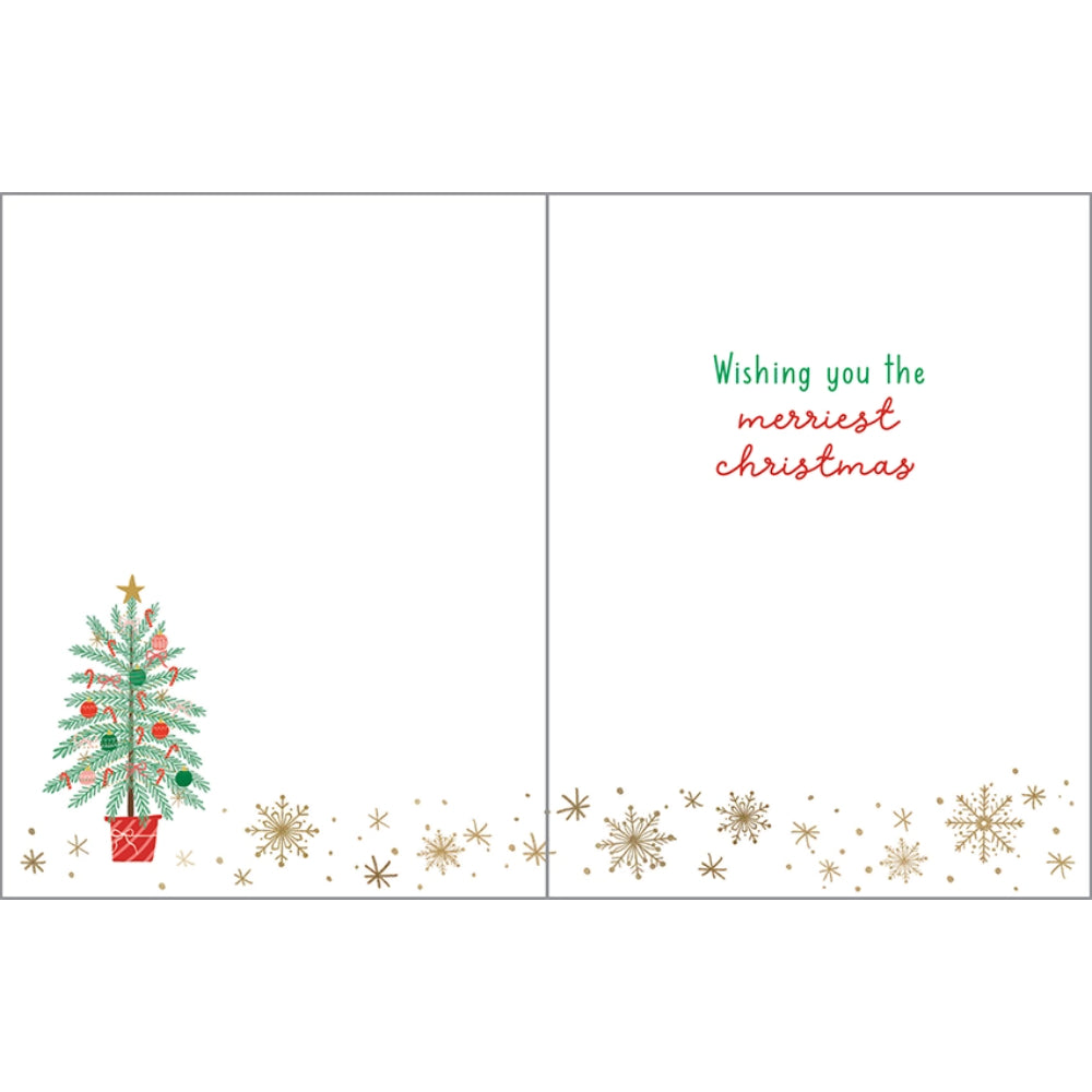 Gina B Designs Christmas Card - Vintage Tree
