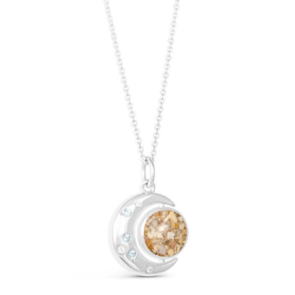 Dune New Moon Necklace by Captain Kate - Sand