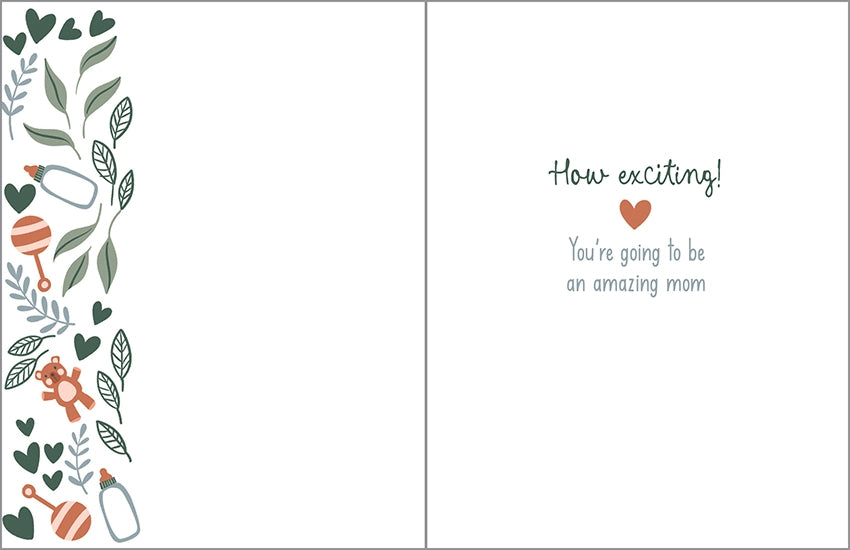 Gina B Designs Baby Greeting Card - Mom-To-Be