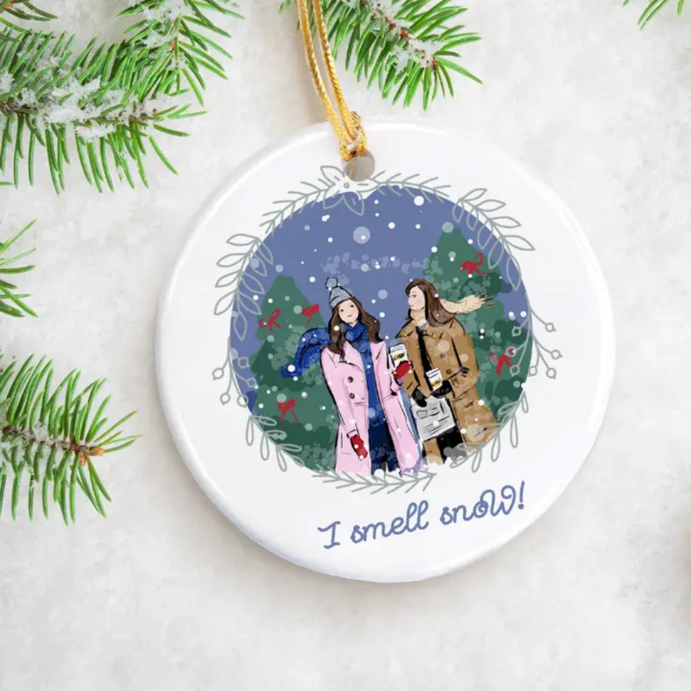 Gilmore Girls I Smell Snow Ornament