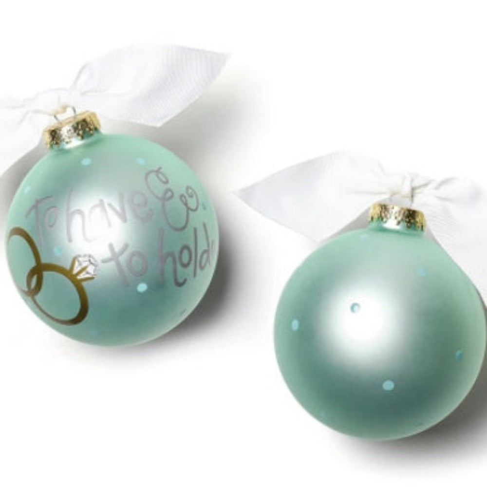 Coton Colors To Have and To Hold Ornament