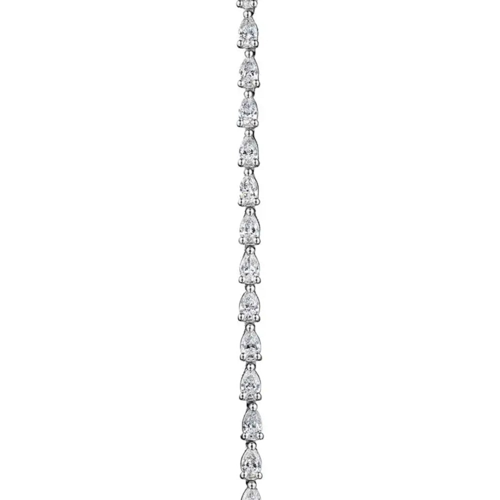 Tacori Stilla Pear Diamond Tennis Bracelet in 18k Gold