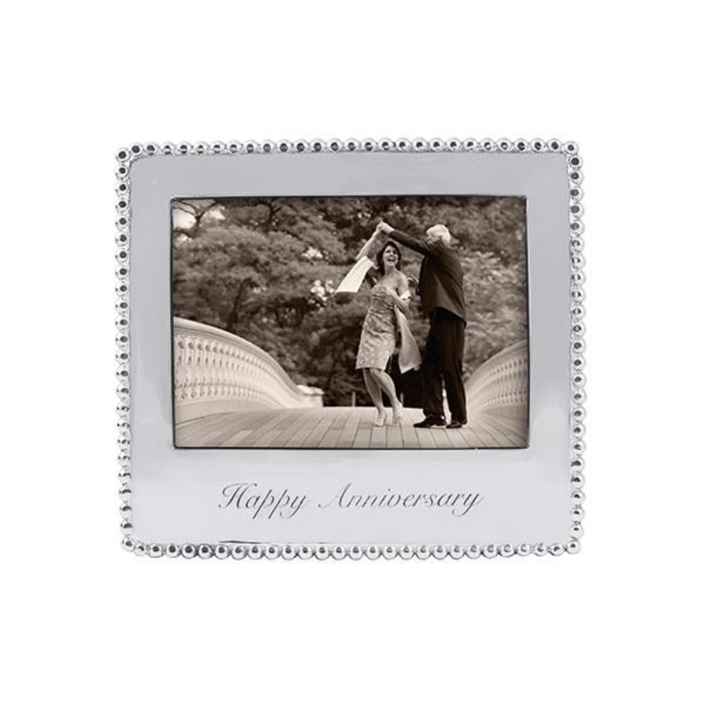 Mariposa Happy Anniversary Beaded Frame - 5x7