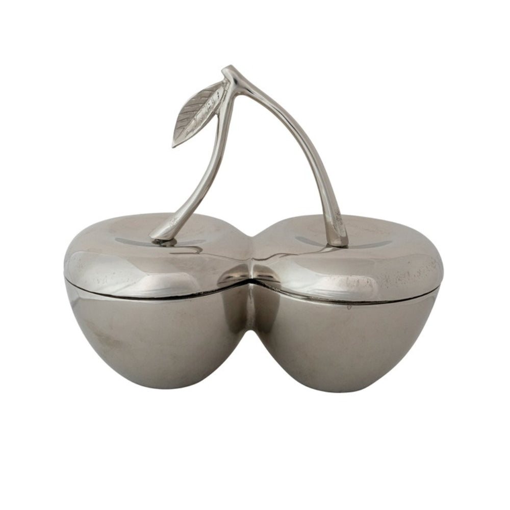 Hazel Mazel Aluminum Cherry Shaped Double Ice Bucket