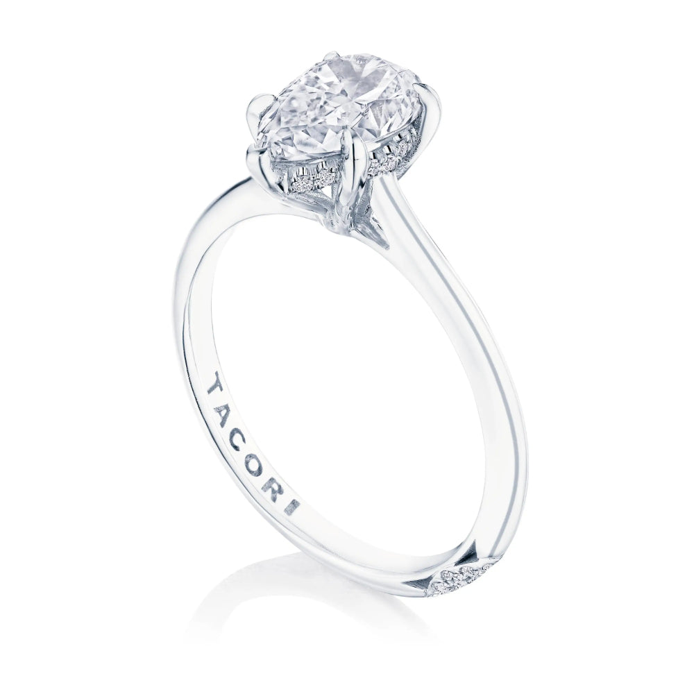 Tacori Founder's Collection Pear Solitaire Engagement Ring