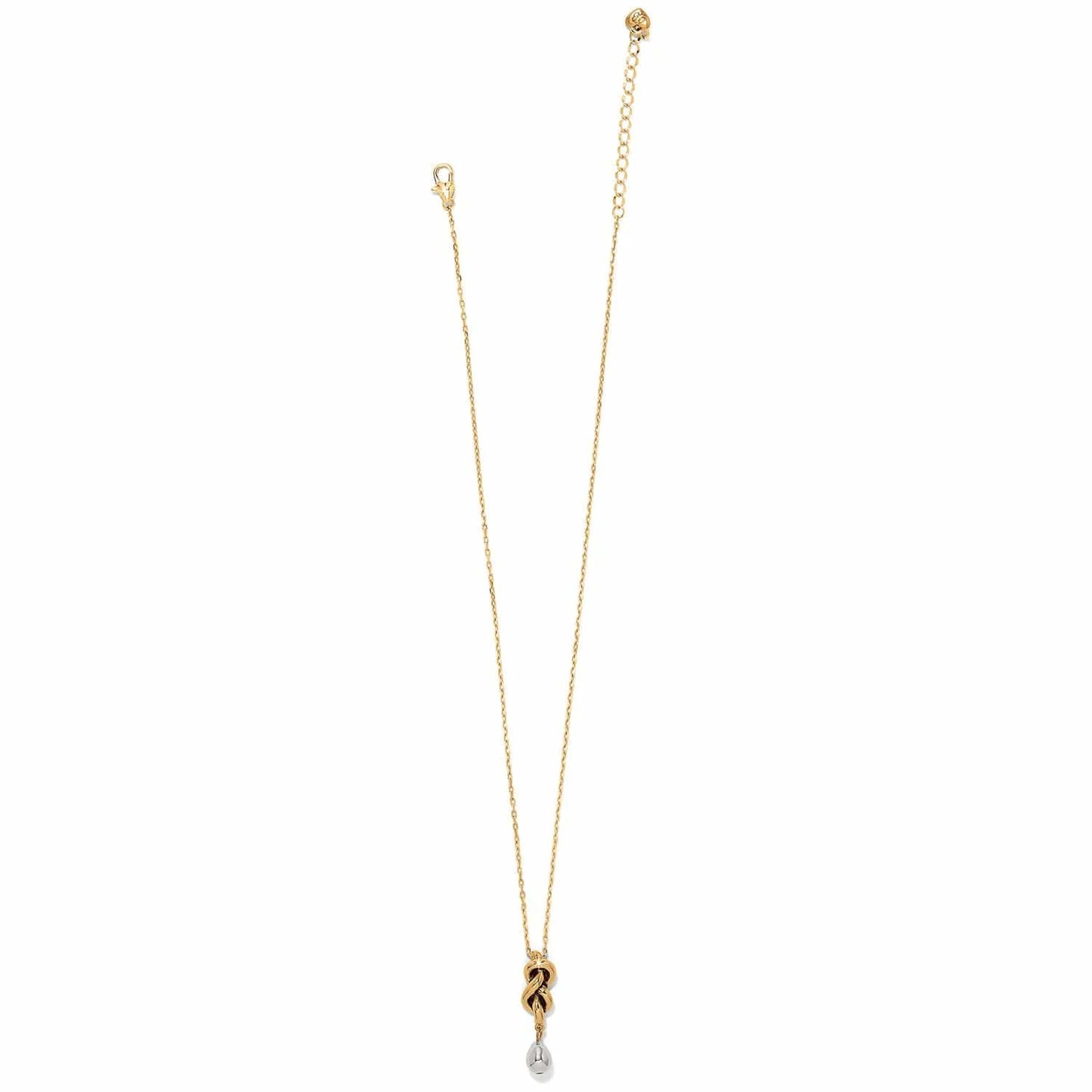Brighton Interlok Single Knot Drop Necklace