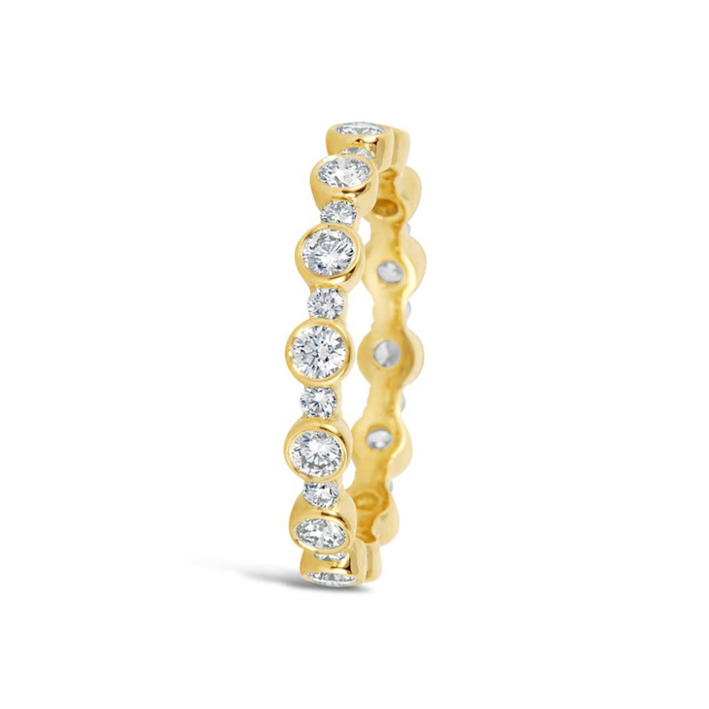 Jack Kelege 18k Diamond Eternity Band