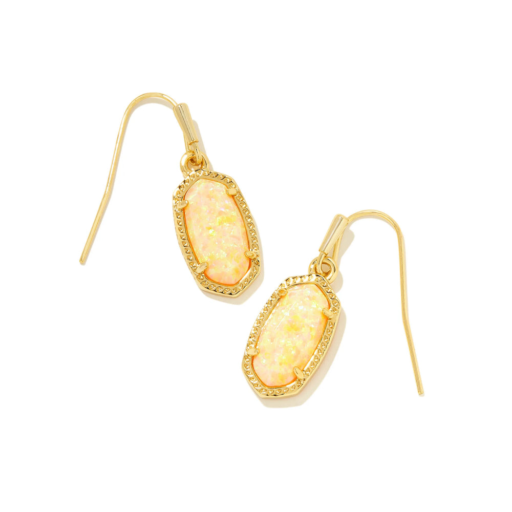 Kendra Scott Lee Earring Gold-Yellow Opal