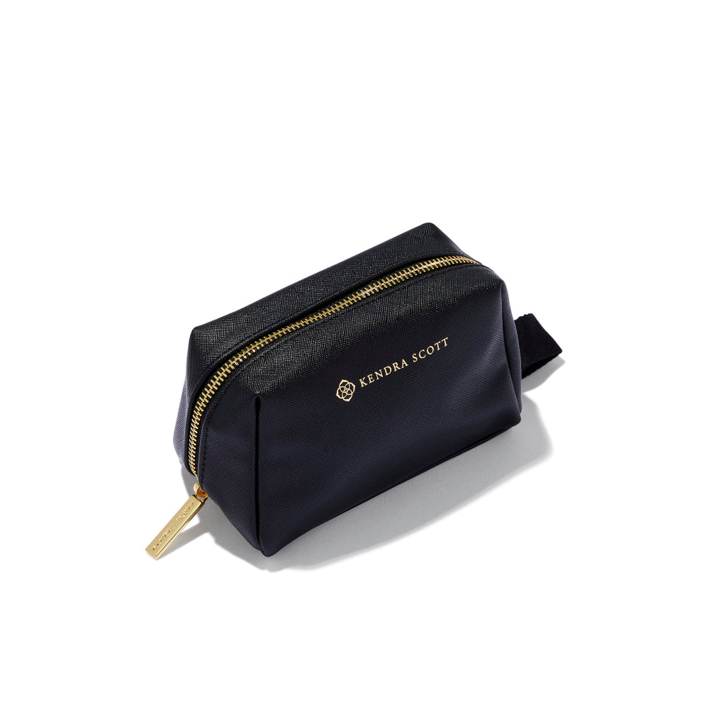 Kendra Scott Small Cosmetic Zip Case Black Kendra Scott Small Cosmetic Zip Case Black