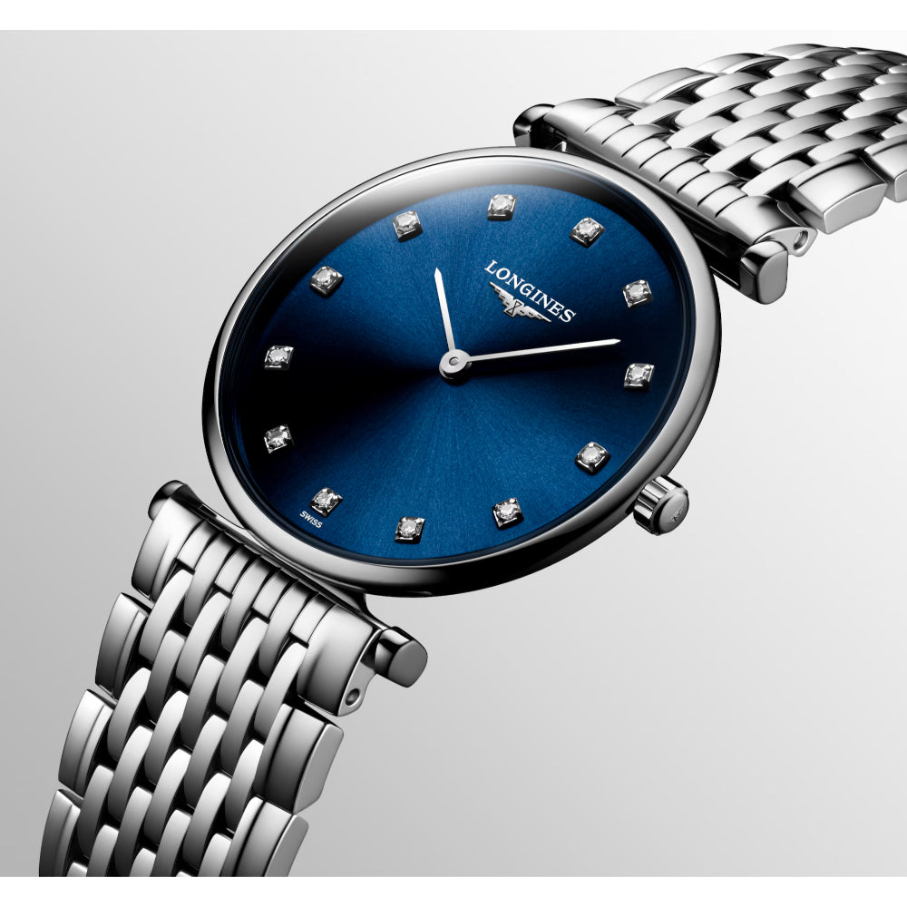 Longines La Grande Classique 29mm Quartz Watch with Diamonds