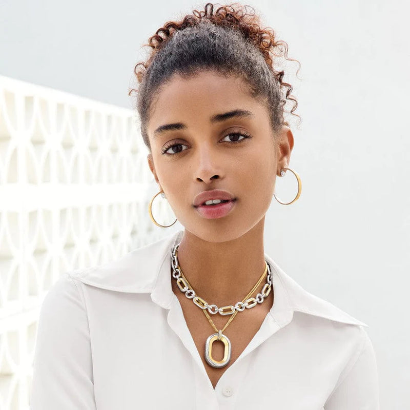 Brighton Medici Two Tone Convertible Necklace