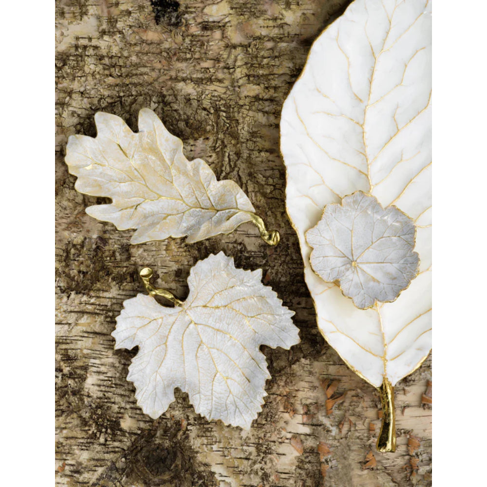 Michael Aram Winter Leaves Magnolia Dish