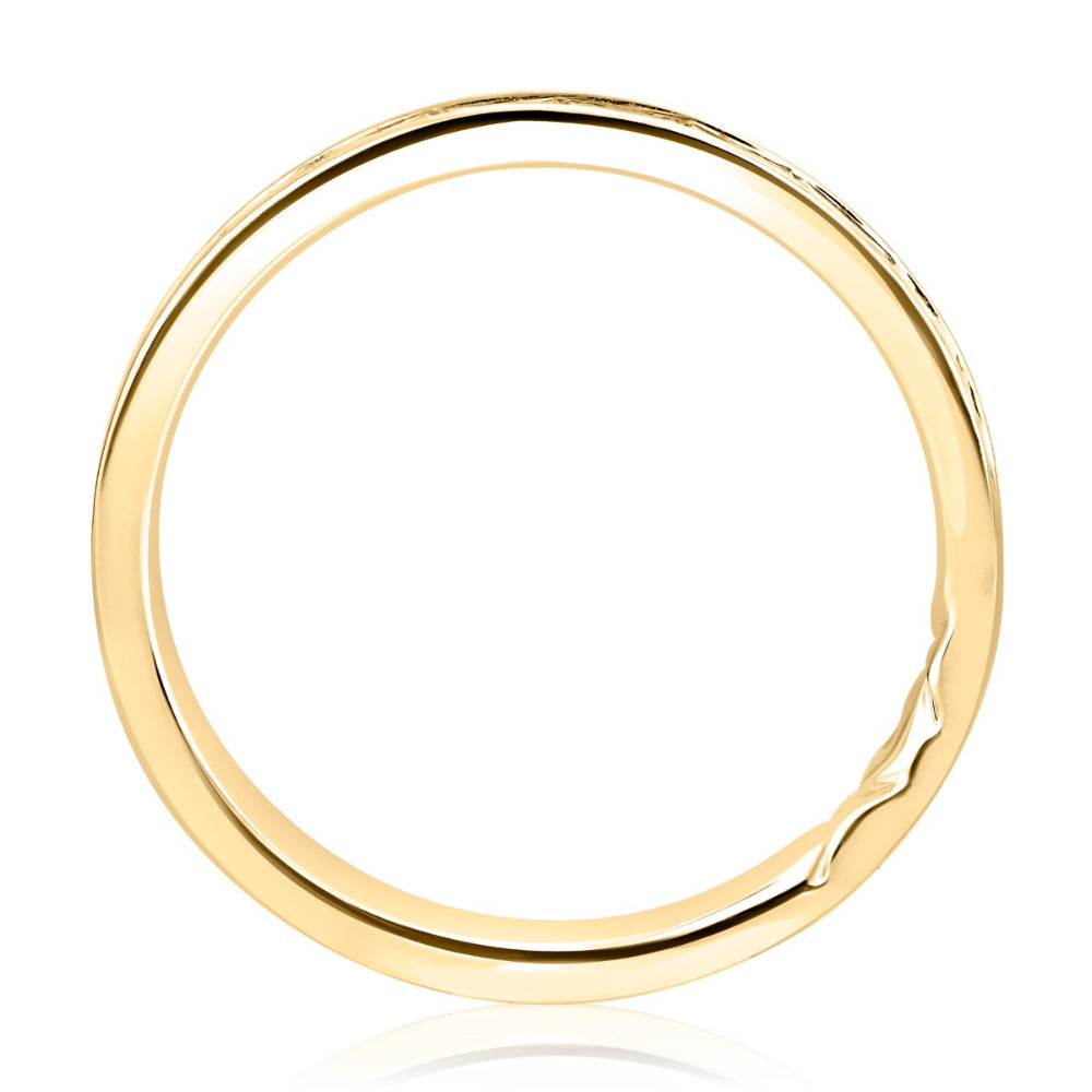 A. Jaffe 14k Gold Baguette-Cut Diamond Wedding Band