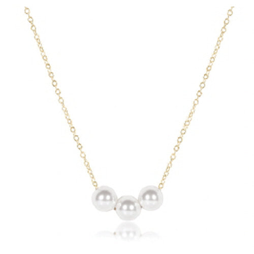 enewton egirl 14" Necklace Gold - Joy Pearl