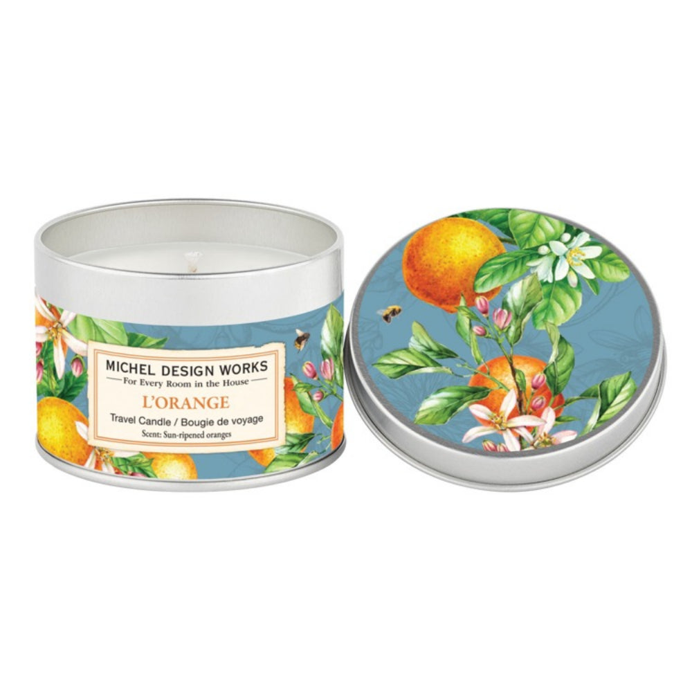 Michel Design Works L'Orange Travel Candle