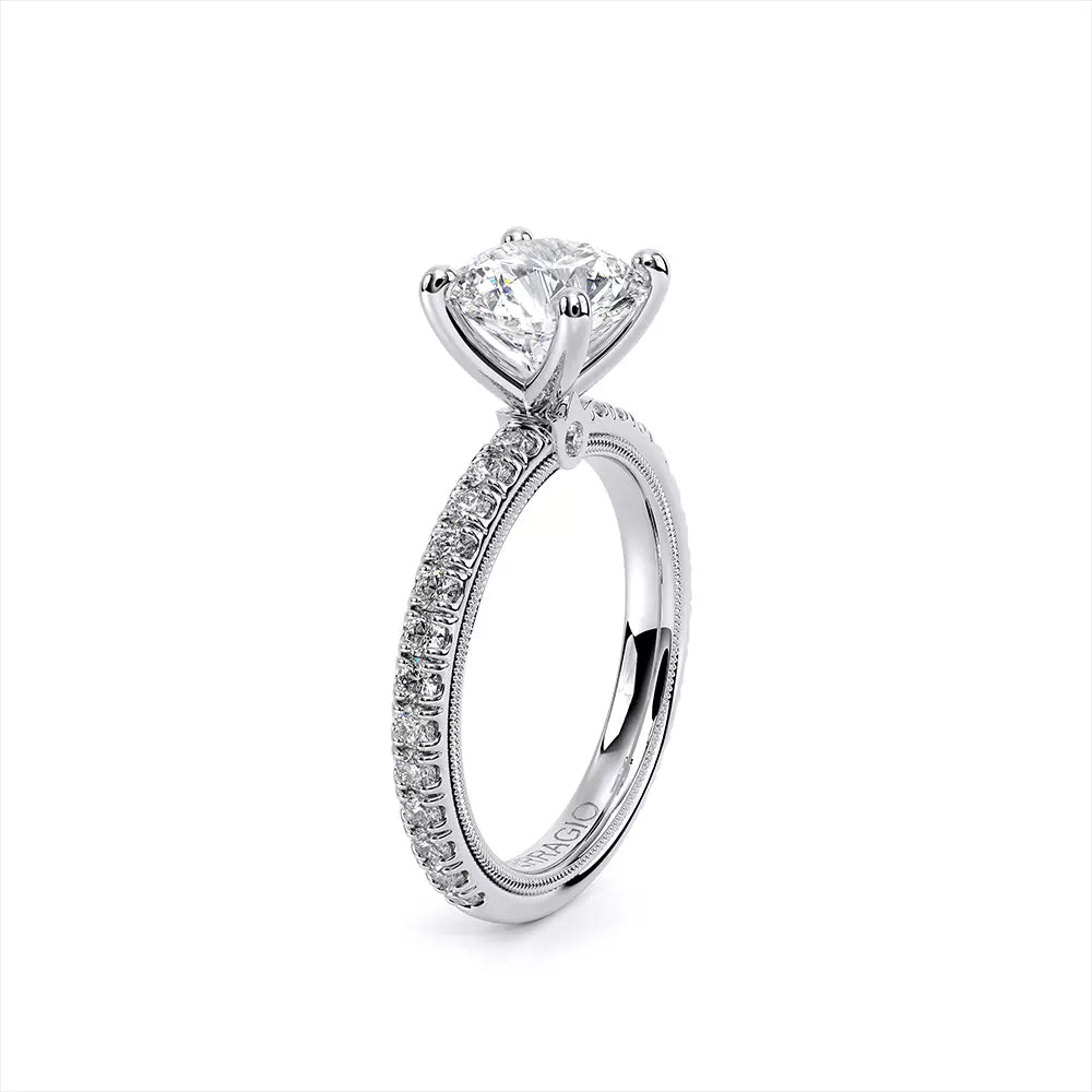 Verragio Tradition 14k Round Diamond Solitaire Engagement Ring