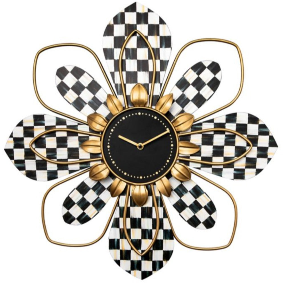 MacKenzie-Childs Blooming Wall Clock