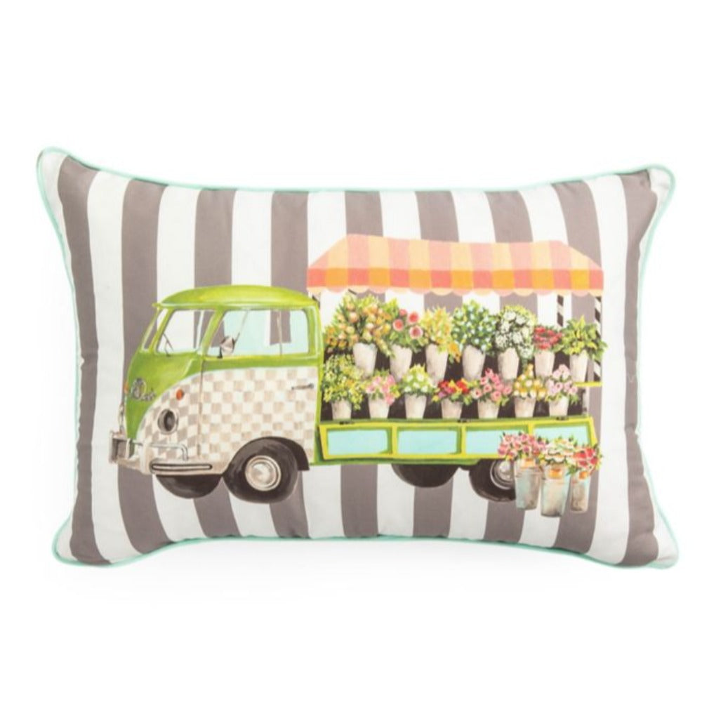 MacKenzie-Childs Flower Delivery Pillow