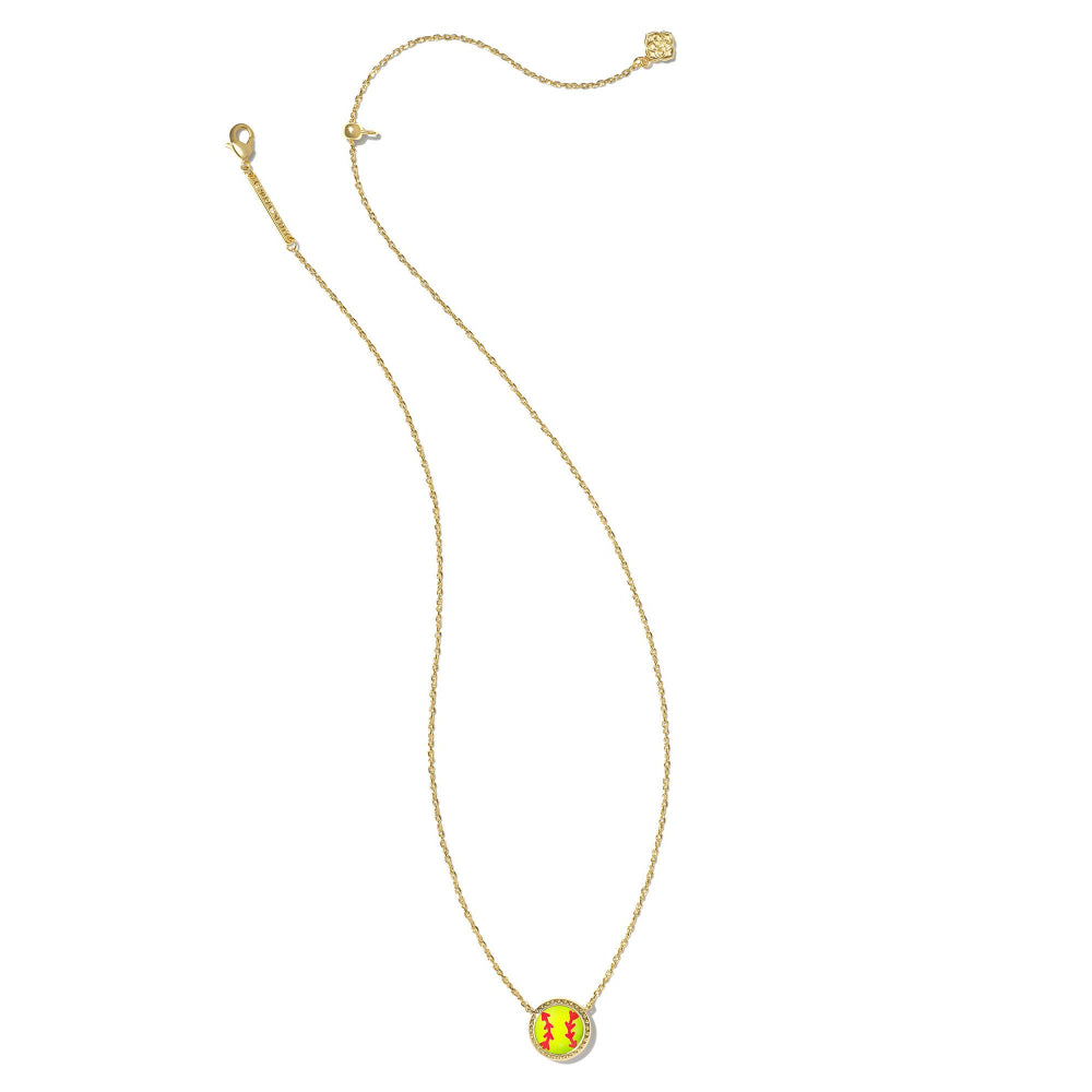 Kendra Scott Softball Short Pendant Necklace