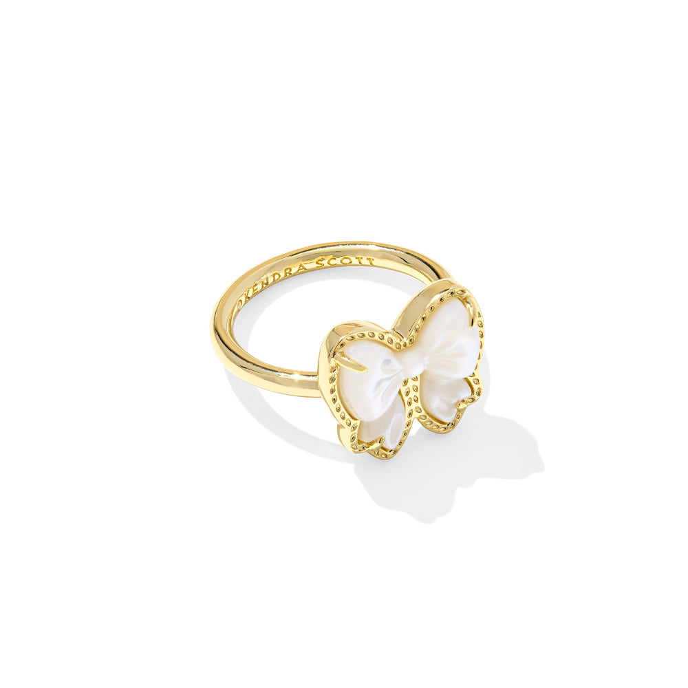 Kendra Scott Gold Haley Bow Band Ring – Smyth Jewelers