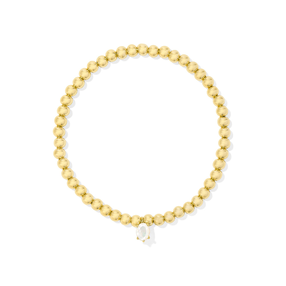 Kendra Scott Gold Cailin Stretch Bracelet