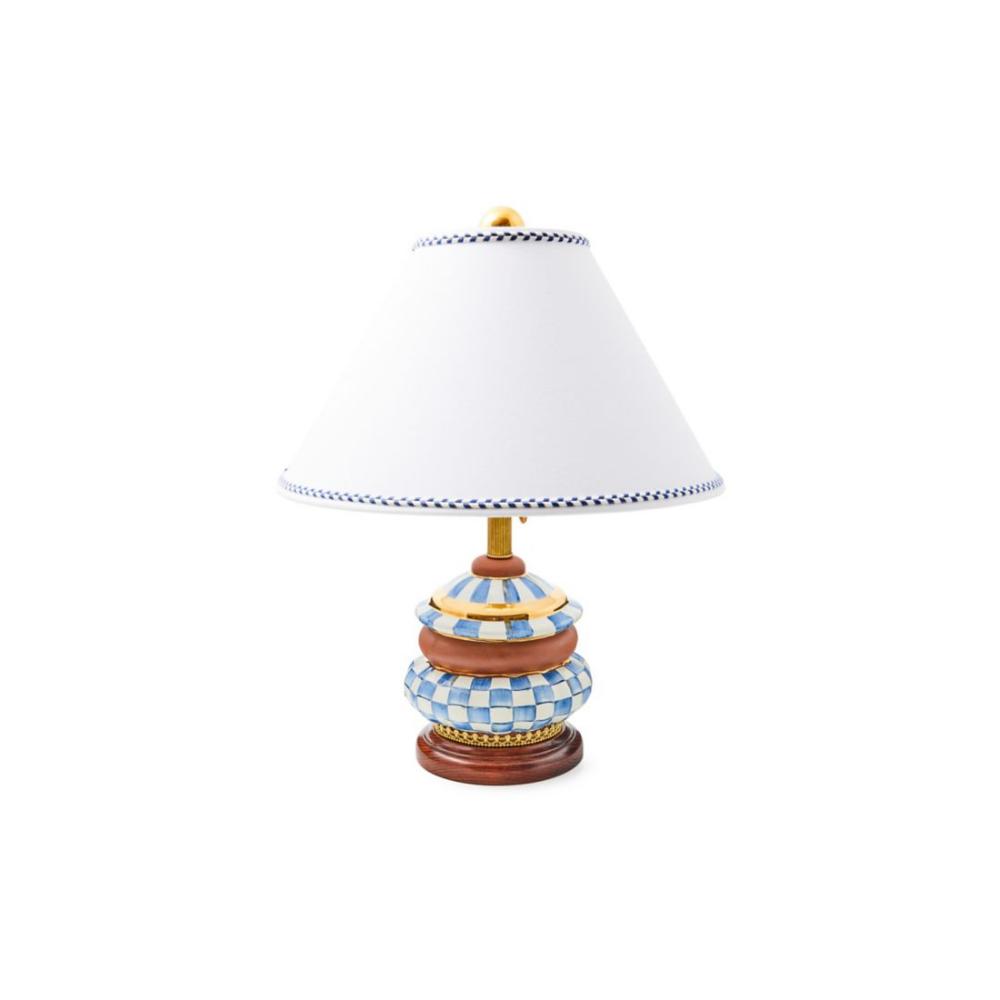 MacKenzie-Childs Royal Check Groovy Table Lamp