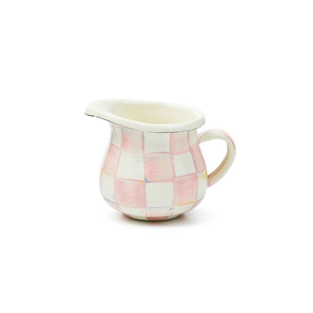 MacKenzie-Childs Rosy Check Little Creamer