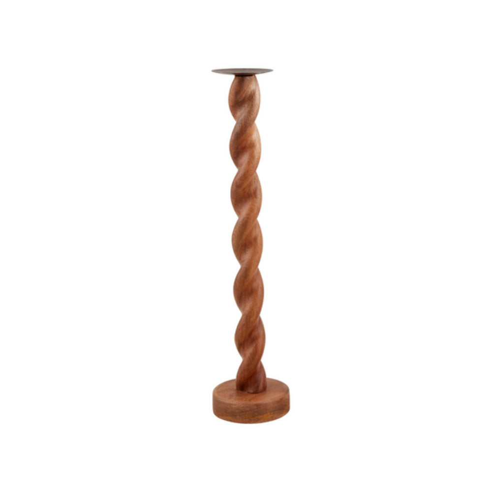 Mud Pie Twisted Candlestick