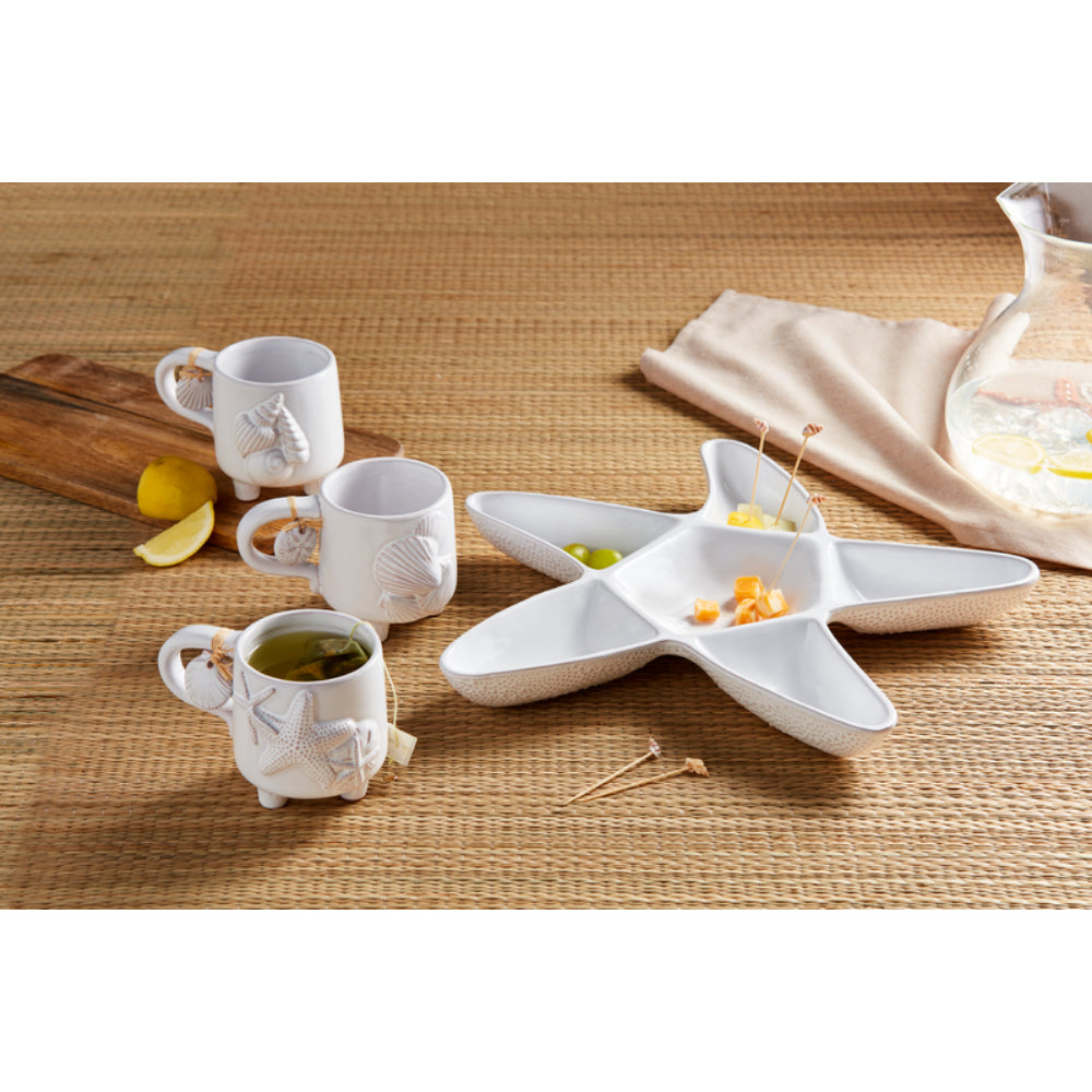 Mud Pie Starfish Server and Toothpick Set