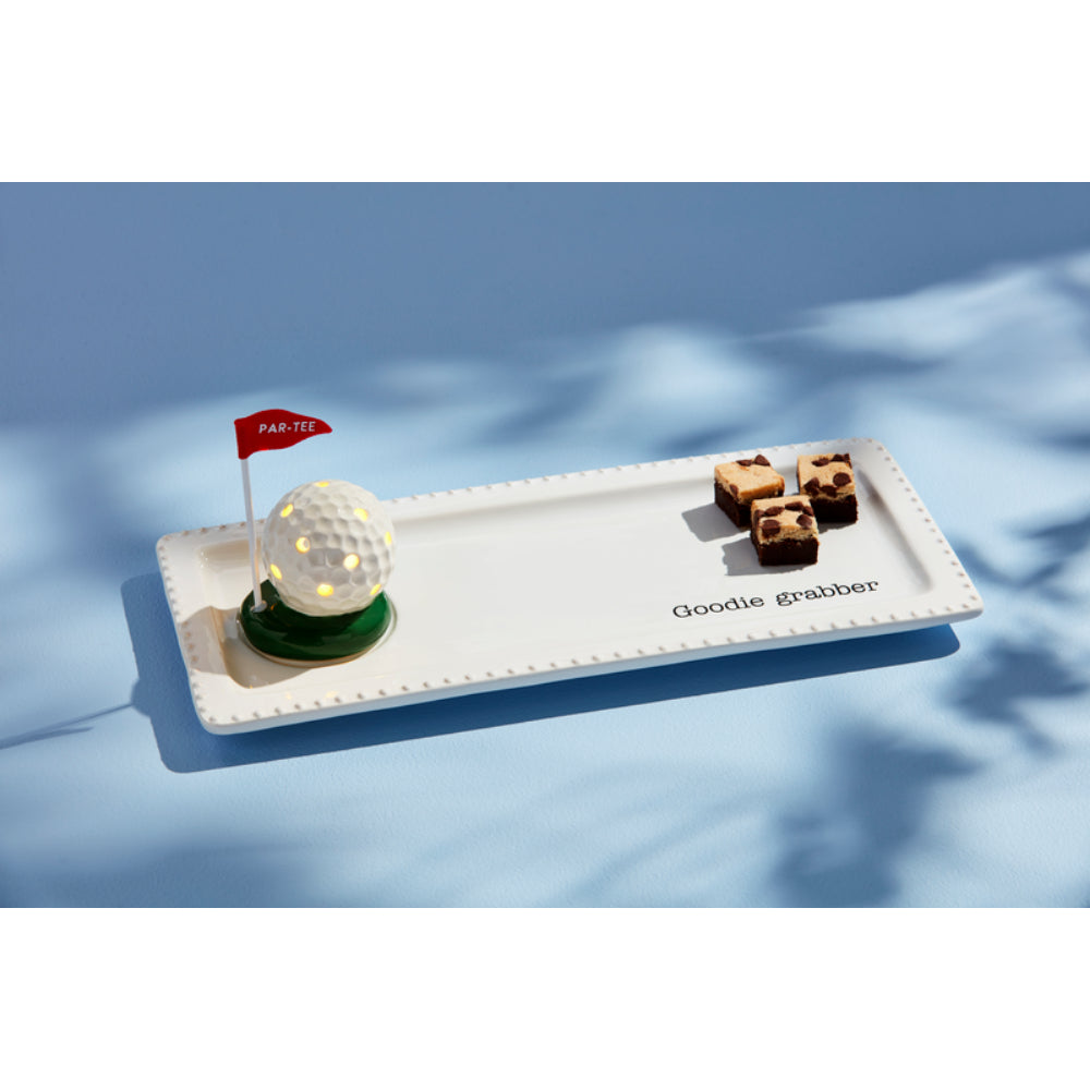 Mud Pie Golf Ball Light up Sitter