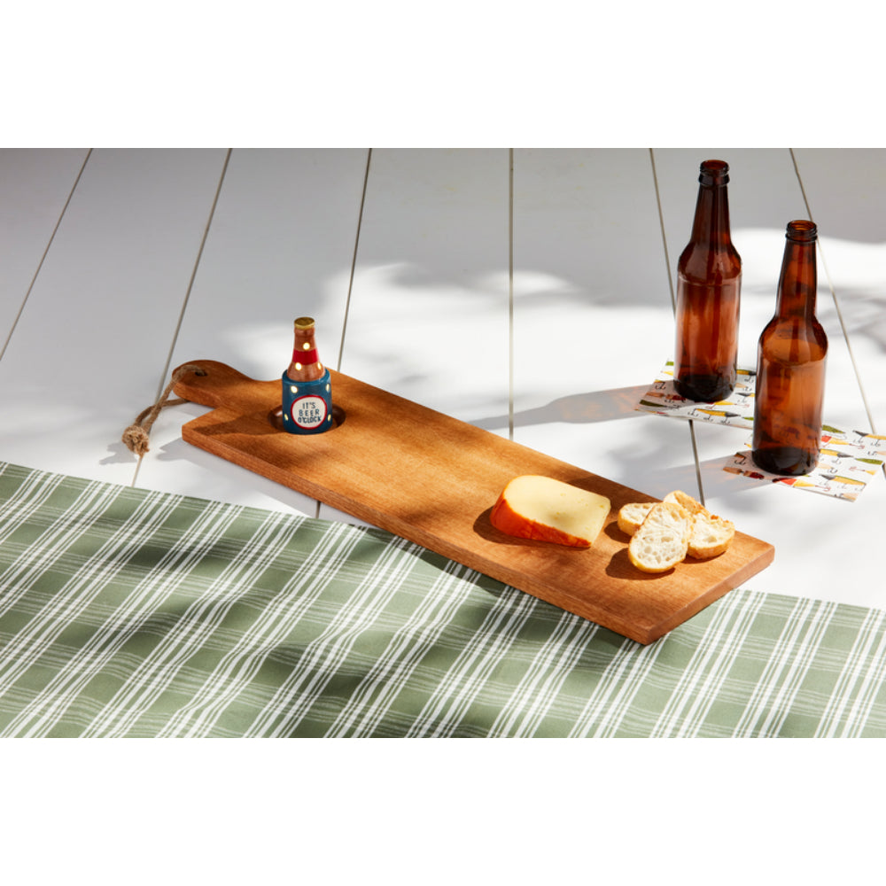 Mud Pie Beer Light-Up Sitter