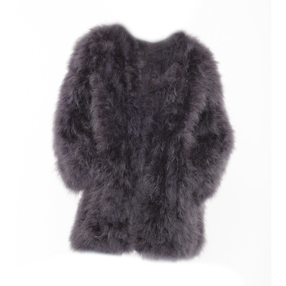 Full Feather Jacket-Black